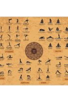 The Mindful Word Yoga Poses Poster